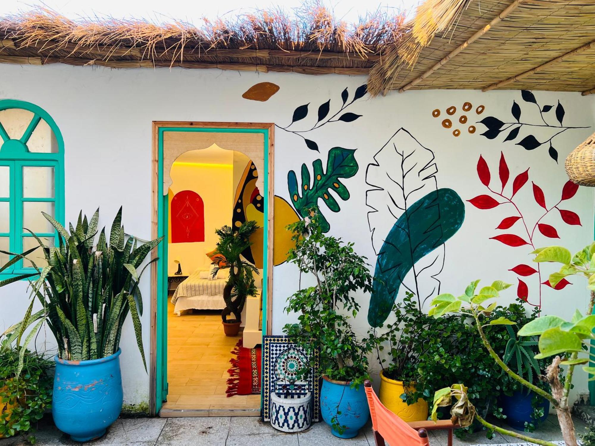 אל ג'אדידה Art Riad Au Bord De La Mer מראה חיצוני תמונה