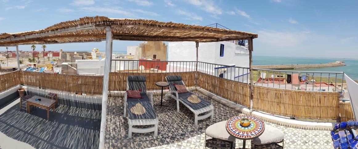 אל ג'אדידה Art Riad Au Bord De La Mer מראה חיצוני תמונה